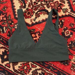 Lululemon Women's Dark Green Bralette